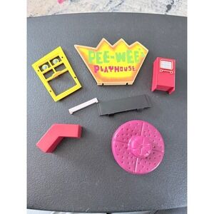 Matchbox Pee-wee's Playhouse Vintage Replacement Parts Lot Accessories 1980s